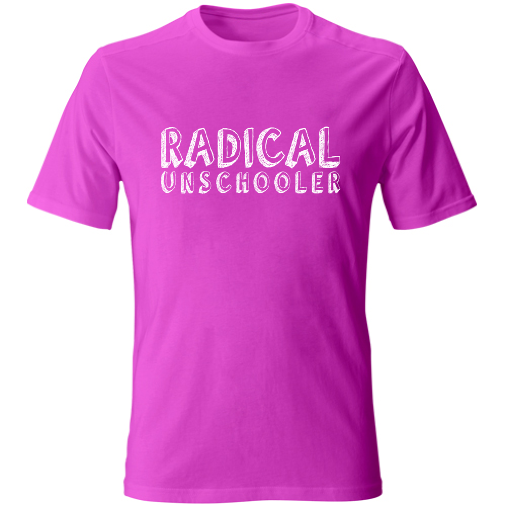 T-Shirt Bambino Radical Unschooler