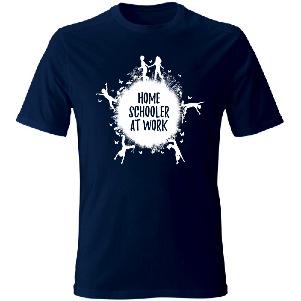 T-Shirt Unisex Homeschooler at work