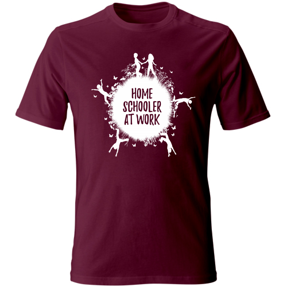 T-Shirt Unisex Homeschooler at work
