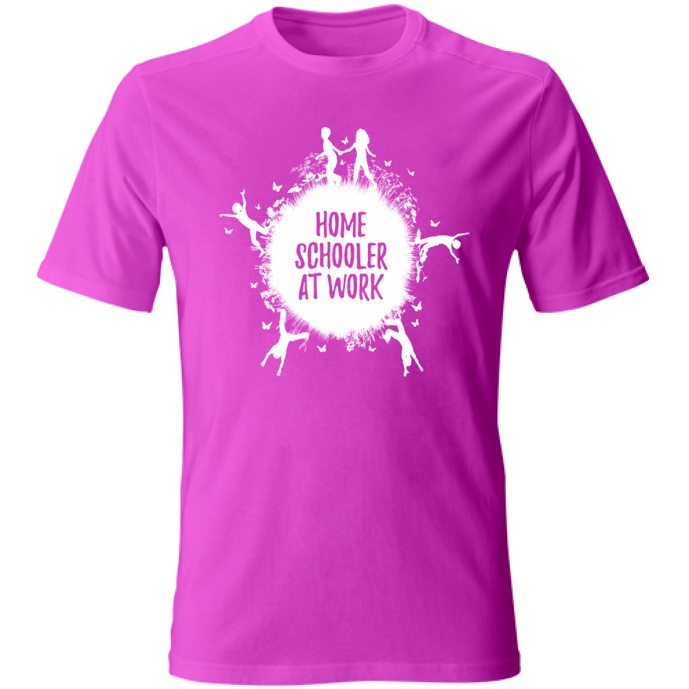 T-Shirt Bambino Homeschooler at work