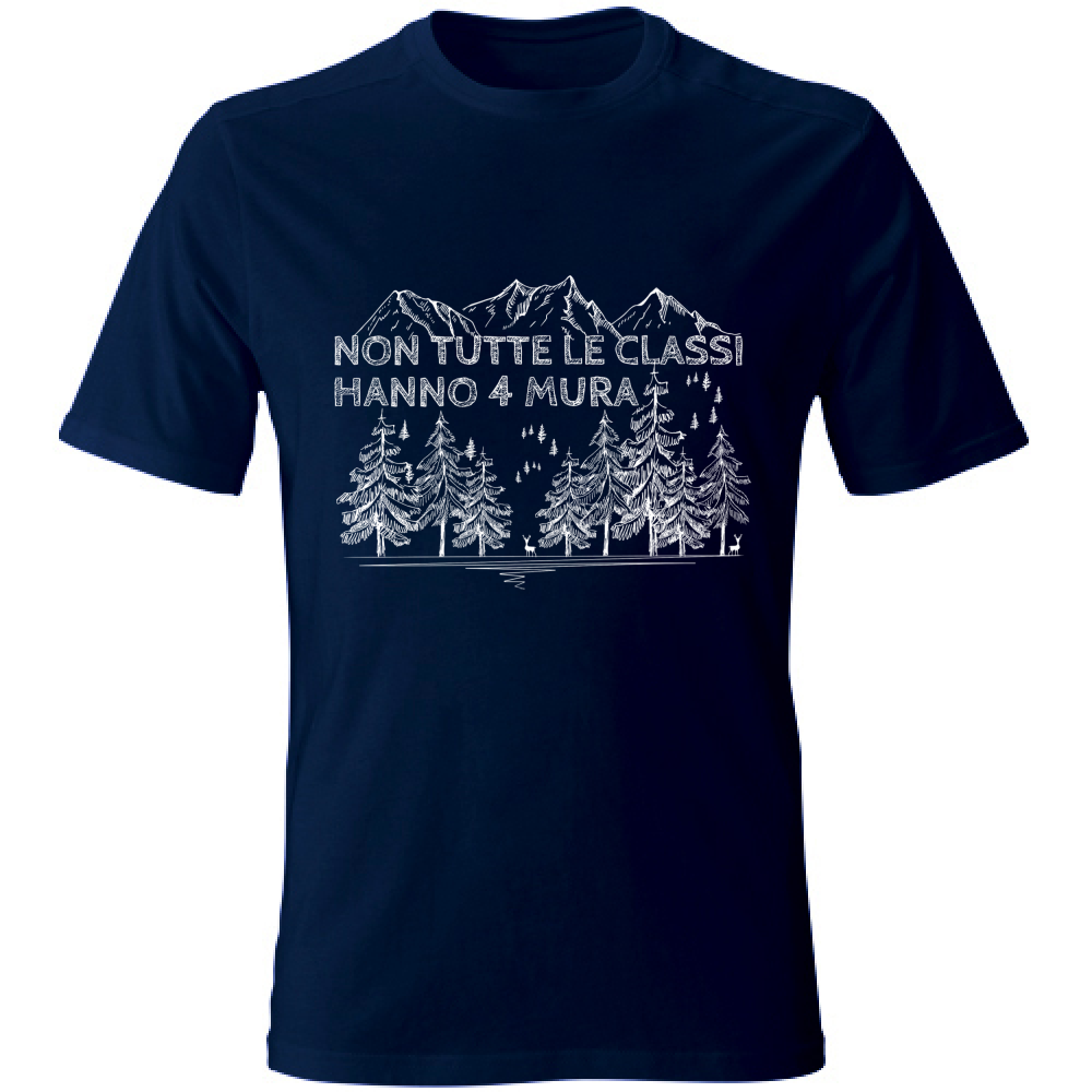 T-Shirt Unisex Non tutte le classi hanno 4 mura