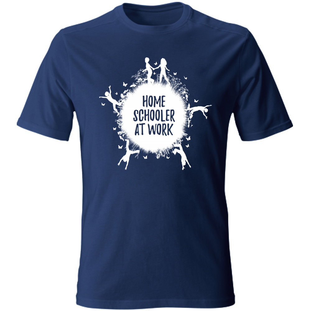 T-Shirt Bambino Homeschooler at work