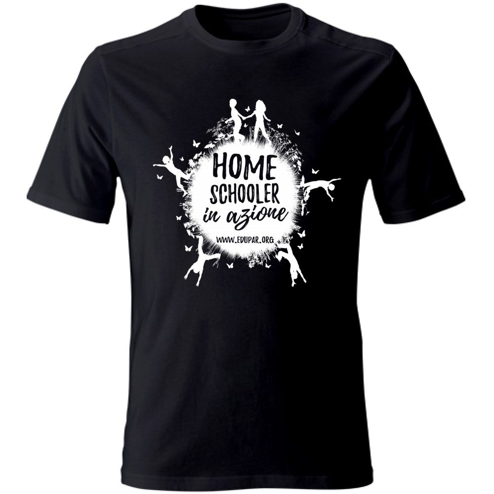 T-Shirt Unisex Homeschooler in Azione
