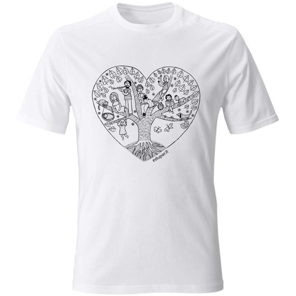 T-Shirt Bambino Cuore Homeschooling