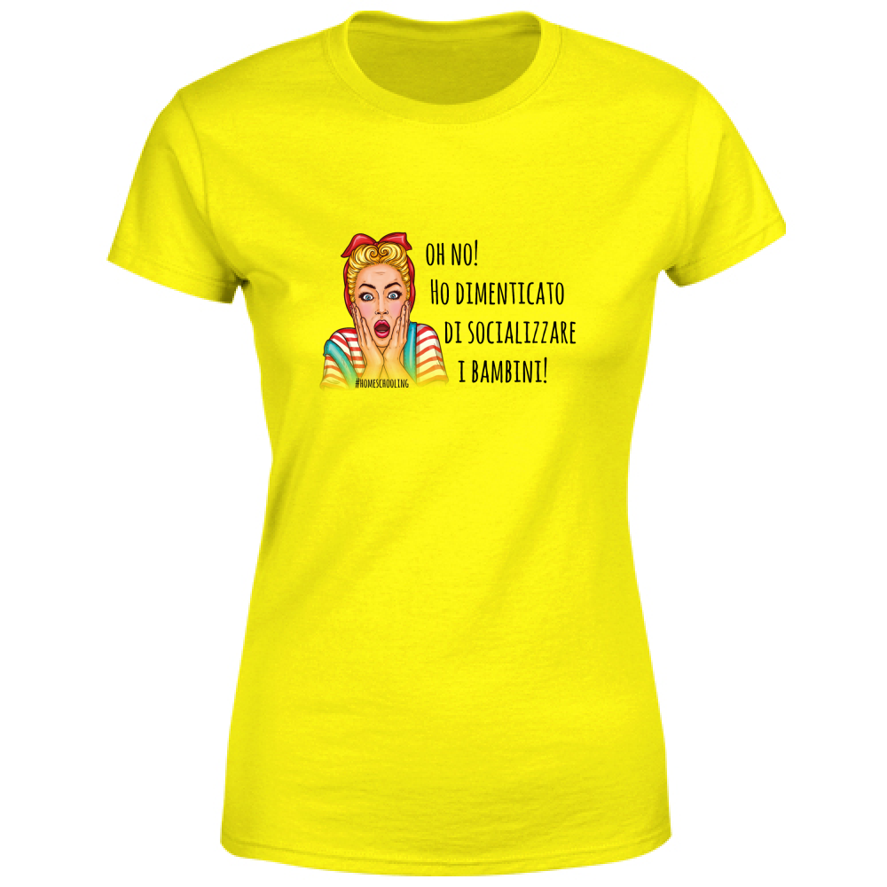 T-Shirt Donna Socializzare i bambini