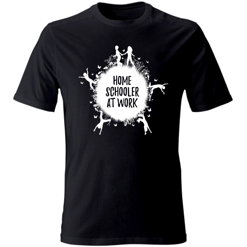 T-Shirt Bambino Homeschooler at work
