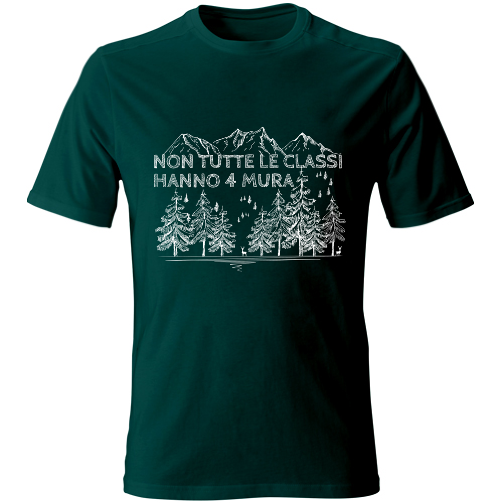 T-Shirt Unisex Non tutte le classi hanno 4 mura