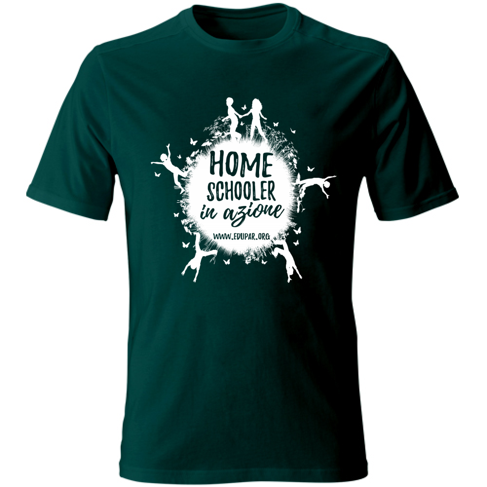 T-Shirt Unisex Homeschooler in Azione