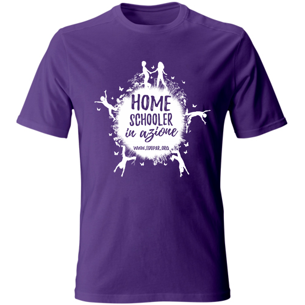 T-Shirt Unisex Homeschooler in Azione
