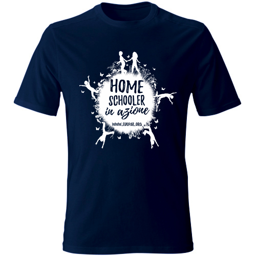 T-Shirt Unisex Homeschooler in Azione