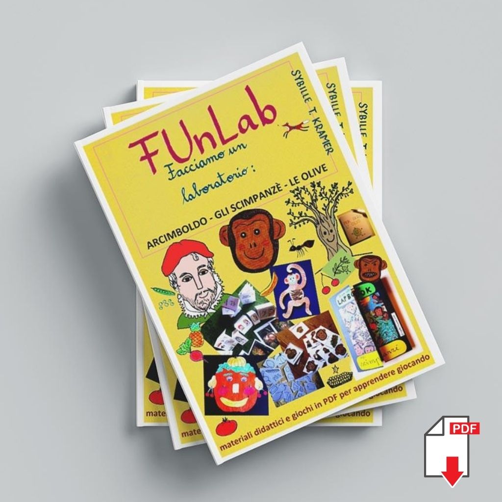 FUnLab “Arcimboldo”. Raccolta di giochi e materiali didattici in pdf. Età 4-10 anni.