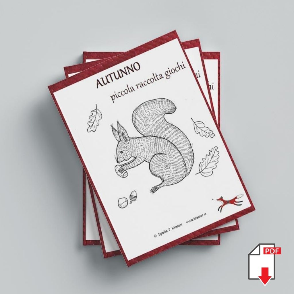 Raccolta Giochi Didattici "Autunno" multilingua. Formato pdf, età 4-10