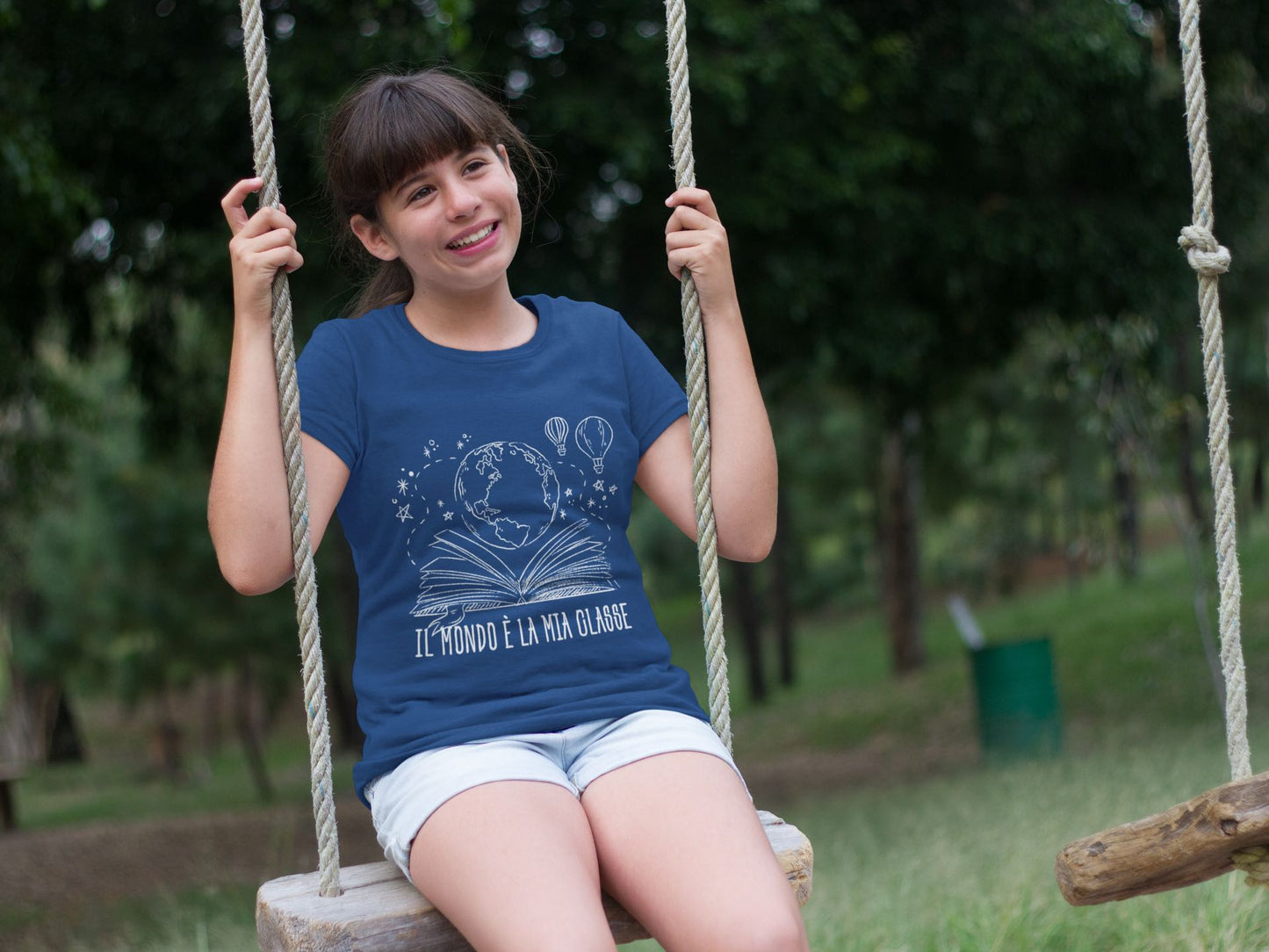 T-Shirt Unisex Il mondo e' la mia classe