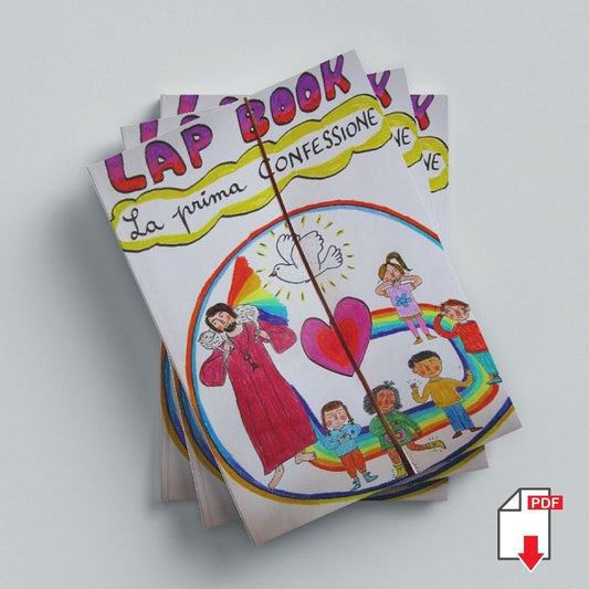 Lapbook "La prima confessione". Formato pdf, età 7-10 anni.