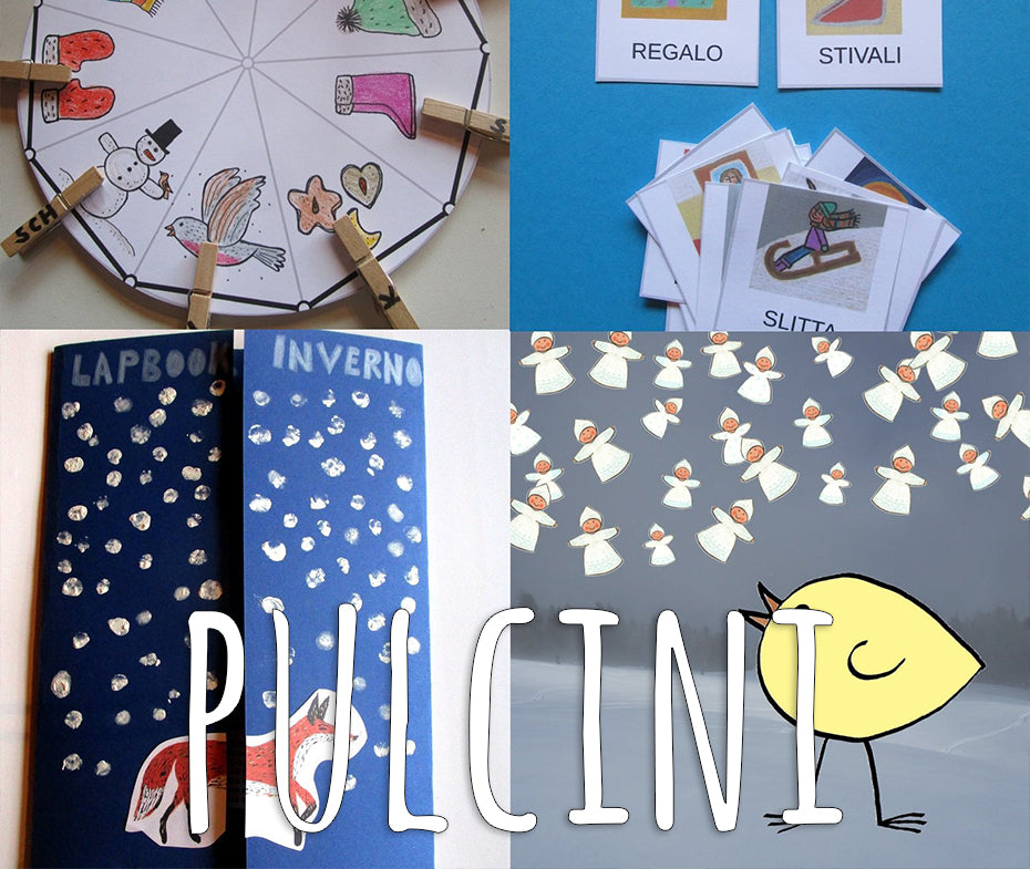 Corso Apprendere Giocando in Inverno. Età fino ai 6 anni. Formato Pdf.