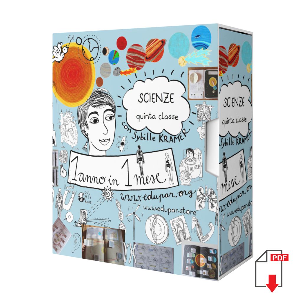 Corso di Scienze 5 Elementare. Un anno in un mese. Formato Pdf.