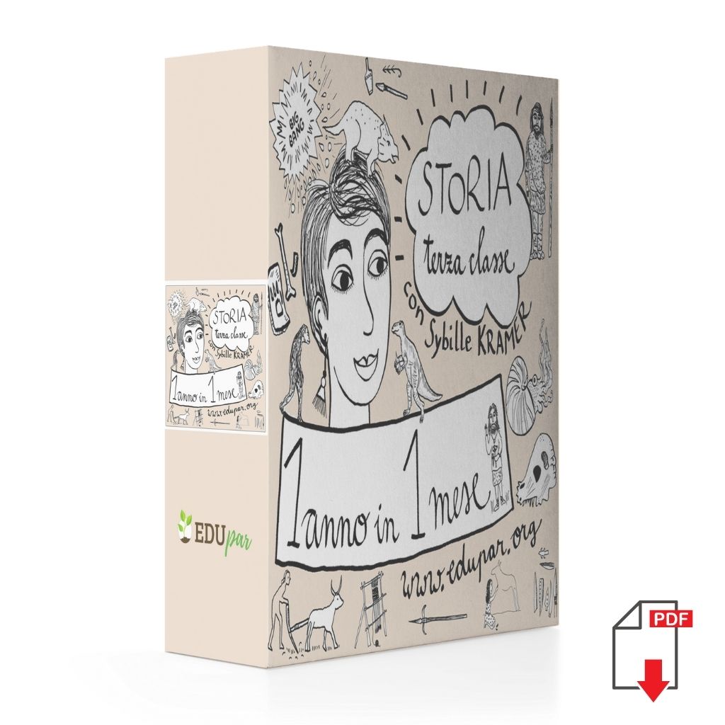 Corso di Storia 3 Elementare. Un anno in un mese. Formato Pdf.