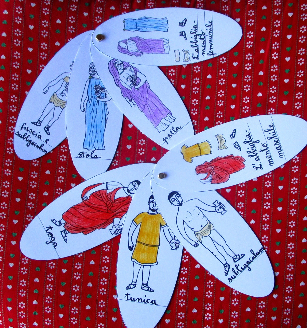 Lapbook Roma Antica PDF - Giochi Didattici per Bambini 7-11 Anni