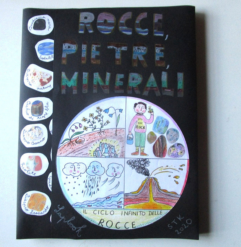 FUNLAB "Alla scoperta di rocce e minerali". Formato pdf, Età 9-14 anni.