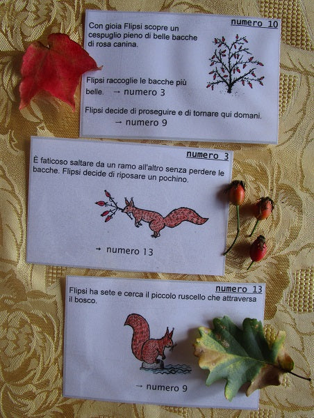 Raccolta Giochi Didattici "Autunno" multilingua. Formato pdf, età 4-10