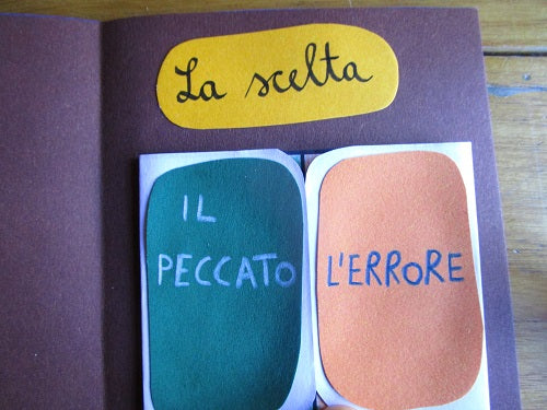 Lapbook "La prima confessione". Formato pdf, età 7-10 anni.