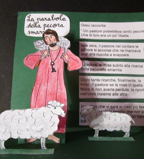 Lapbook "La prima confessione". Formato pdf, età 7-10 anni.