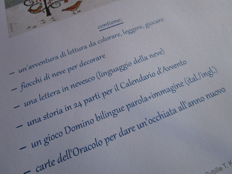 Raccolta Giochi Didattici "Inverno" multilingua. Formato pdf, età 4-10