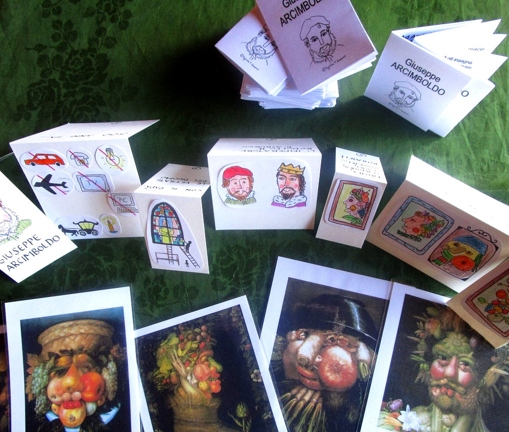 FUnLab “Arcimboldo”. Raccolta di giochi e materiali didattici in pdf. Età 4-10 anni.