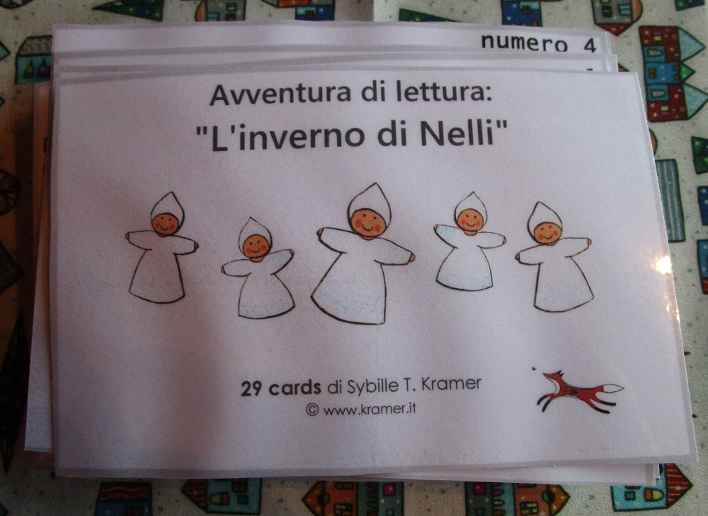 Raccolta Giochi Didattici "Inverno" multilingua. Formato pdf, età 4-10
