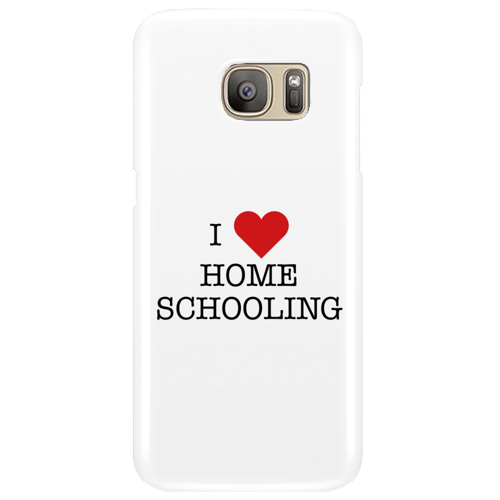 Cover Galaxy S7 Edge I love homeschooling Cover