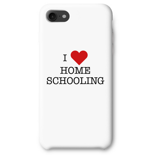 Cover iPhone 7 Plus I love homeschooling Cover