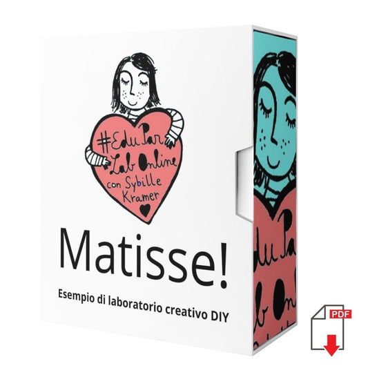 Matisse! Esempio di laboratorio creativo DIY. Età 5-15 anni. Formato pdf.
