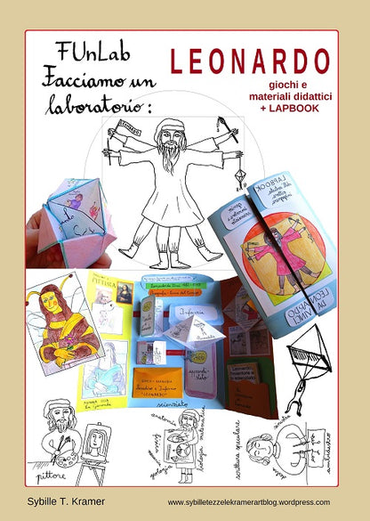 FUNLAB "Leonardo". Raccolta di materiali didattici e lapbook. Formato pdf, età 5-10 anni.
