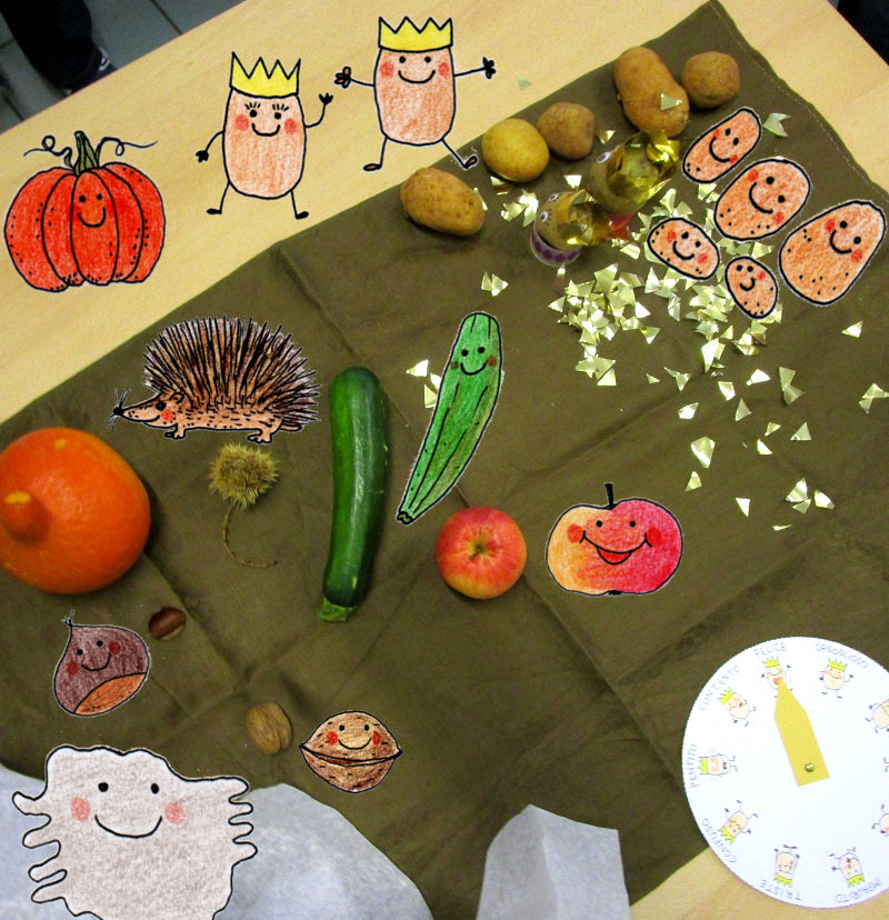 Laboratorio creativo “Il Re delle Patate”. Formato pdf, età 3-7 anni.