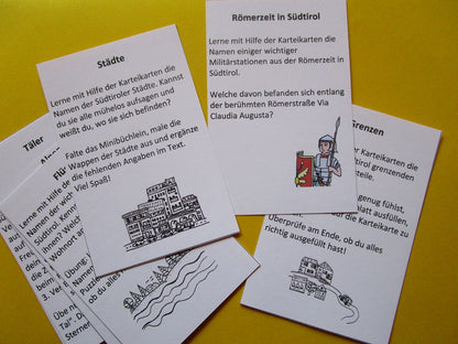 Mein Südtirol-lernpaket mit Karteikarten, Lapbookvorlagen und Spielen. Pdf