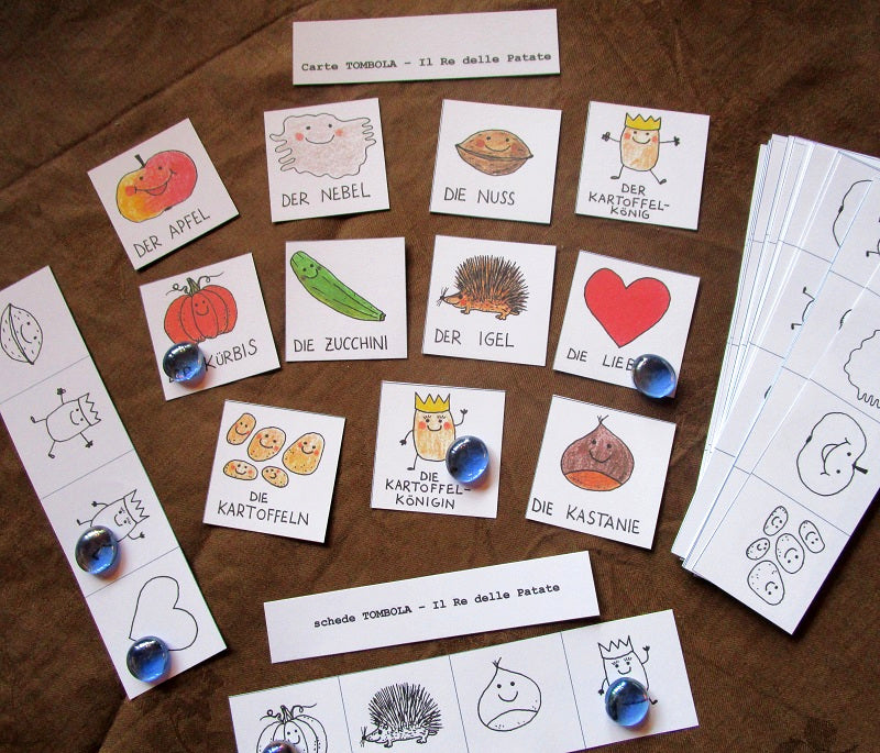 Laboratorio creativo “Il Re delle Patate”. Formato pdf, età 3-7 anni.